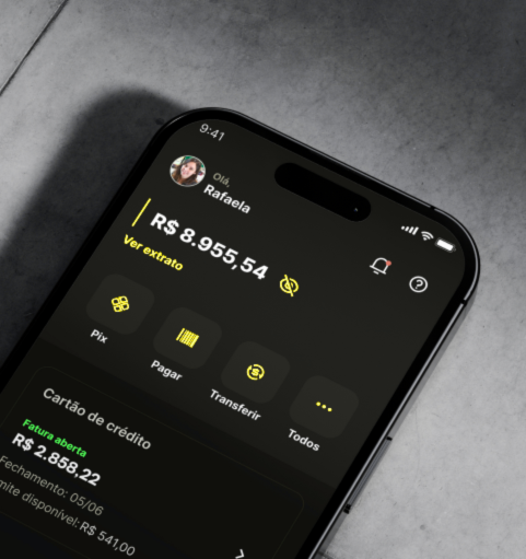 App da conta digital RedFinance